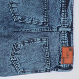 بنطلون اديداس باجي بناتي من سن 6 سنين ل 12 سنه بوي فريند تلبيس واسع جميع المواسم جينزغامق من الأنطوني جينز - 4029-dark