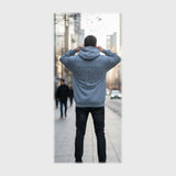 سويتشيرت هودي مطبوع رجالي ميلتون قطن 100% الوان متعددة شتوي من روبيس - 4050