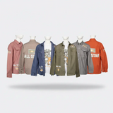 توينز مطبوع قطعتين اولادي ميلتون قطن الوان متعددة شتوي من أسامة تكس - 4067