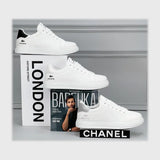 حذاء سنيكرز رجالى فوندي جلد إسكاي مستورد ونعل PVC حقن الوان متعددة جميع المواسم من ميلانو - 4090