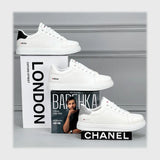 حذاء سنيكرز رجالى فوندي جلد إسكاي مستورد ونعل PVC حقن الوان متعددة جميع المواسم من ميلانو - 4092