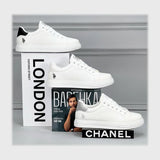 حذاء سنيكرز رجالى فوندي جلد إسكاي مستورد ونعل PVC حقن الوان متعددة جميع المواسم من ميلانو - 4094