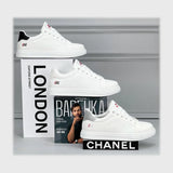 حذاء سنيكرز رجالى فوندي جلد إسكاي مستورد ونعل PVC حقن الوان متعددة جميع المواسم من ميلانو - 4095