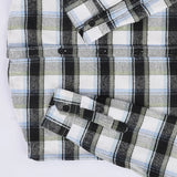 قميص كاروه رجالي جوخ الوان متعددة شتوي من مودرن اوتفيت - 414