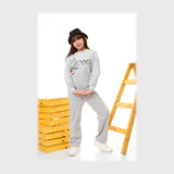 طقم قطعتين بناتي بناتي قماش قطيفة جكار تقيل مبطن ضهر هايدي ألوان متعددة من روزانا - 4202