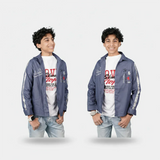 توينز مطبوع قطعتين اولادي ميلتون قطن الوان متعددة شتوي من أسامة تكس - 4233