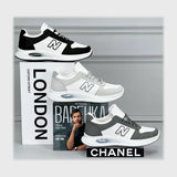 حذاء اسنيكرز رجالى فوندي جلد إسكاي مستورد ونعل PVC حقن الوان متعددة كل المواسم من ميلانو - 4337