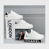 حذاء اسنيكرز رجالى فوندي جلد إسكاي مستورد ونعل PVC حقن الوان متعددة كل المواسم من ميلانو - 45021