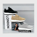 حذاء سنيكرز رجالى فوندي جلد إسكاي مستورد ونعل PVC حقن الوان متعددة جميع المواسم من ميلانو - 4621