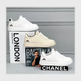 حذاء سنيكرز رجالى فوندي جلد إسكاي مستورد ونعل PVC حقن الوان متعددة جميع المواسم من ميلانو - 4864