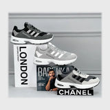 حذاء سنيكرز رجالى فوندي جلد إسكاي مستورد ونعل PVC حقن الوان متعددة جميع المواسم من ميلانو - 4879