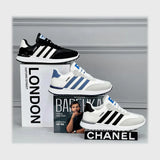 حذاء سنيكرز رجالى فوندي جلد إسكاي مستورد ونعل PVC حقن الوان متعددة جميع المواسم من ميلانو - 4888