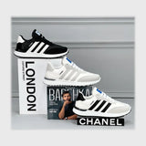 حذاء سنيكرز رجالى فوندي جلد إسكاي مستورد ونعل PVC حقن الوان متعددة جميع المواسم من ميلانو - 4889