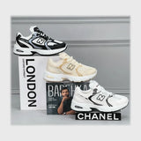 حذاء سنيكرز رجالى فوندي جلد إسكاي مستورد ونعل PVC حقن الوان متعددة جميع المواسم من ميلانو - 4932