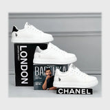 حذاء سنيكرز رجالى فوندي جلد إسكاي مستورد ونعل PVC حقن الوان متعددة جميع المواسم من ميلانو - 4933