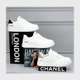 حذاء سنيكرز رجالى فوندي جلد إسكاي مستورد ونعل PVC حقن الوان متعددة جميع المواسم من ميلانو - 4938