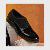 حذاء بانص رجالى فوندي PU اسكاي مستورد اسود جميع المواسم من إسكافي - 49