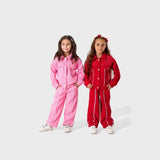 ترنج قطعتين بناتي بناتي قطيفة مطلع مستوردة‌‎ الوان متعددة شتوي من لارك ارت - 5013