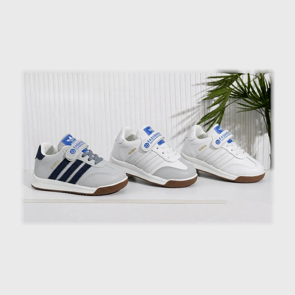 حذاء سنيكرز اطفالى فوندي جلد إسكاي مستورد ونعل PVC حقن الوان متعددة جميع المواسم من بيكو - 5015