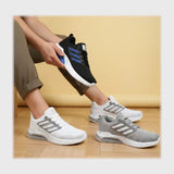 حذاء سنيكرز رجالى فوندي تريكو خيط مستورد ونعل PVC حقن الوان متعددة جميع المواسم من الطائر - 5019