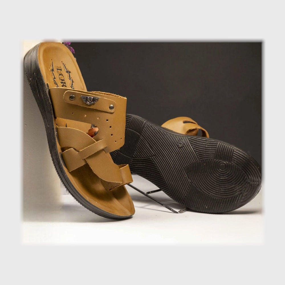 شبشب طبي رجالى جلد الوان متعددة Al-Mathaf Shoes من شوز ماركت - 502-CA
