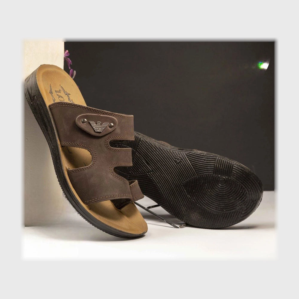 شبشب طبي رجالى جلد الوان متعددة Al-Mathaf Shoes من شوز ماركت - 503-LBR