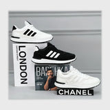 حذاء سنيكرز رجالى فوندي جلد إسكاي مستورد ونعل PVC حقن الوان متعددة جميع المواسم من ميلانو - 5097