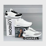 حذاء سنيكرز رجالى فوندي جلد إسكاي مستورد ونعل PVC حقن الوان متعددة جميع المواسم من ميلانو - 5100