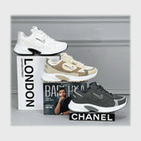 حذاء اسنيكرز رجالى فوندي جلد إسكاي مستورد ونعل PVC حقن الوان متعددة جميع المواسم من ميلانو - 51071