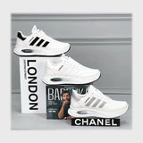 حذاء سنيكرز رجالى فوندي جلد إسكاي مستورد ونعل PVC حقن الوان متعددة جميع المواسم من ميلانو - 5121