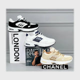 حذاء سنيكرز رجالى فوندي جلد إسكاي مستورد ونعل PVC حقن الوان متعددة جميع المواسم من ميلانو - 5127