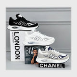 حذاء سنيكرز رجالى فوندي جلد إسكاي مستورد ونعل PVC حقن الوان متعددة جميع المواسم من ميلانو - 5134