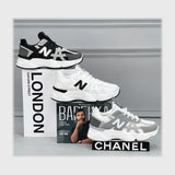 حذاء سنيكرز رجالى فوندي جلد إسكاي مستورد ونعل PVC حقن الوان متعددة جميع المواسم من ميلانو - 5143