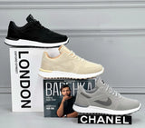 حذاء سنيكرز رجالى فوندي جلد إسكاي مستورد ونعل PVC حقن الوان متعددة جميع المواسم من ميلانو - 5172