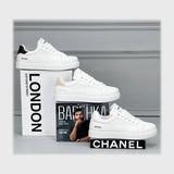 حذاء اسنيكرز رجالى فوندي جلد إسكاي مستورد ونعل PVC حقن الوان متعددة كل المواسم من ميلانو - 5181