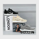 حذاء سنيكرز رجالى فوندي جلد إسكاي مستورد ونعل PVC حقن الوان متعددة جميع المواسم من ميلانو - 5215