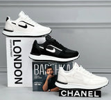 حذاء سنيكرز رجالى فوندي جلد إسكاي مستورد ونعل PVC حقن الوان متعددة جميع المواسم من ميلانو - 5240