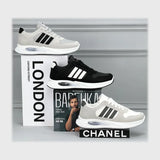 حذاء سنيكرز رجالي مقاس خاص فوندي جلد إسكاي مستورد ونعل PVC حقن الوان متعددة جميع المواسم من ميلانو - 5376