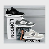 حذاء سنيكرز رجالي مقاس خاص فوندي جلد إسكاي مستورد ونعل PVC حقن الوان متعددة جميع المواسم من ميلانو - 5379