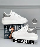 حذاء سنيكرز رجالى فوندي جلد إسكاي مستورد ونعل PVC حقن الوان متعددة جميع المواسم من ميلانو - 5520