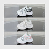 حذاء سنيكرز اطفالى فوندي جلد إسكاي مستورد ونعل PVC حقن الوان متعددة جميع المواسم من نيولوك - 55327