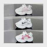 حذاء سنيكرز اطفالى فوندي تريكو خيط مستورد ونعل PVC حقن الوان متعددة جميع المواسم من نيولوك - 55336