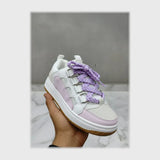 حذاء سنيكرز حريمى فوندي خيط مستورد ونعل PVC حقن الوان متعددة كل المواسم من باريس - 555-mv