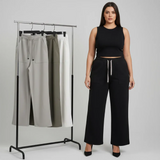 بنطلون جيوب ستريت حريمى انترلوك طوكيو الوان متعددة شتوي من دبيو بي - 5623