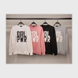 سويتشيرت راوند مطبوع حريمى قطن 90% ليكرا 10% الوان متعددة شتوي من دبيو بي - 5705