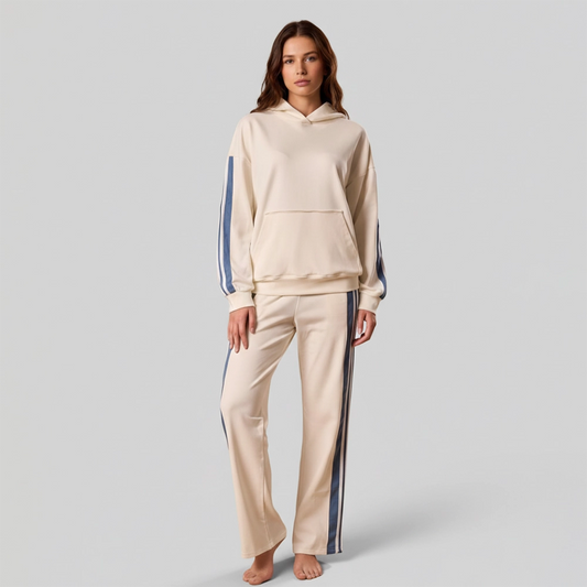 سوت جينز حريمى سمر ميلتون قطن 100% الوان متعددة شتوي من دبيو بي - 5710