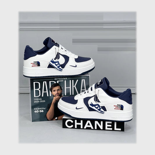 حذاء سنيكرز رجالى فوندي جلد إسكاي مستورد ونعل PVC حقن الوان متعددة جميع المواسم من ميلانو - 5942