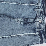 بنطلون شرحتين بناتي من سن 10 سنين ل 12 سنه بوي فريند تلبيس واسع جميع المواسم جينز فاتح من الأنطوني جينز - 6007-light