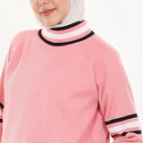 بلوفر تريكو رقبة عالية