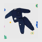 ترنج قطعتين ميني بيبي اولادي اطفالي ميلتون بلوش معالج الوان متعددة شتوي من لارك ارت - 6103